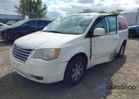 2008 Chrysler Town & Country Touring из США, поврежденный, VIN 2A8HR54P68R121543